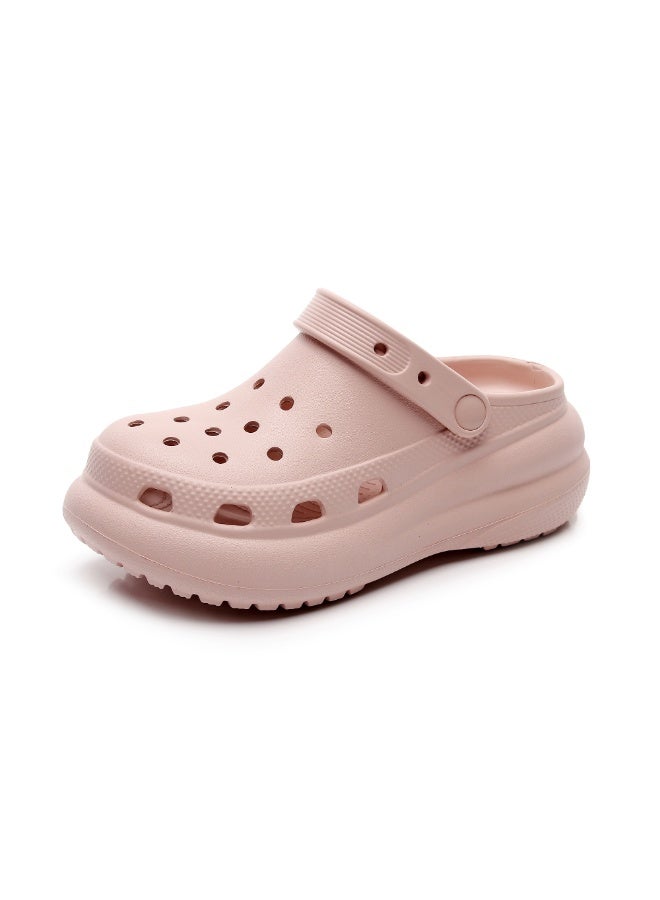 GUOLUOFEI Thick Sole Platform Clogs for Women, Ultra Lightweight Garden Shoes for Girls, Summer Sandals Slip Resilient Arch Support Comfy Waterproof Casual Slip-on Slides - Image 2